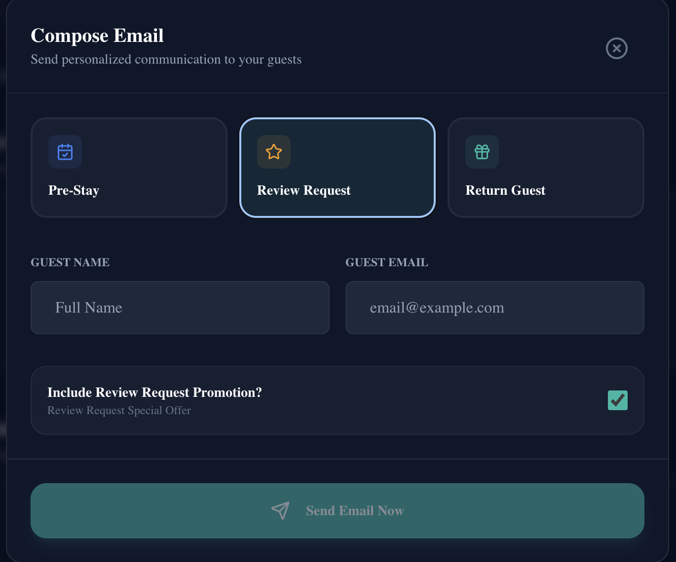 Email template editor